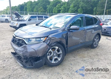 2017 Honda Cr-V Ex из США, поврежденный, VIN 7FARW1H51HE048264